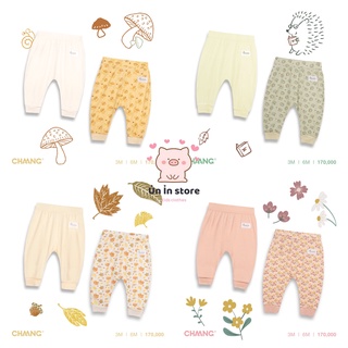 Chaang set 2 quần dài sơ sinh cho bé park aw2022d11