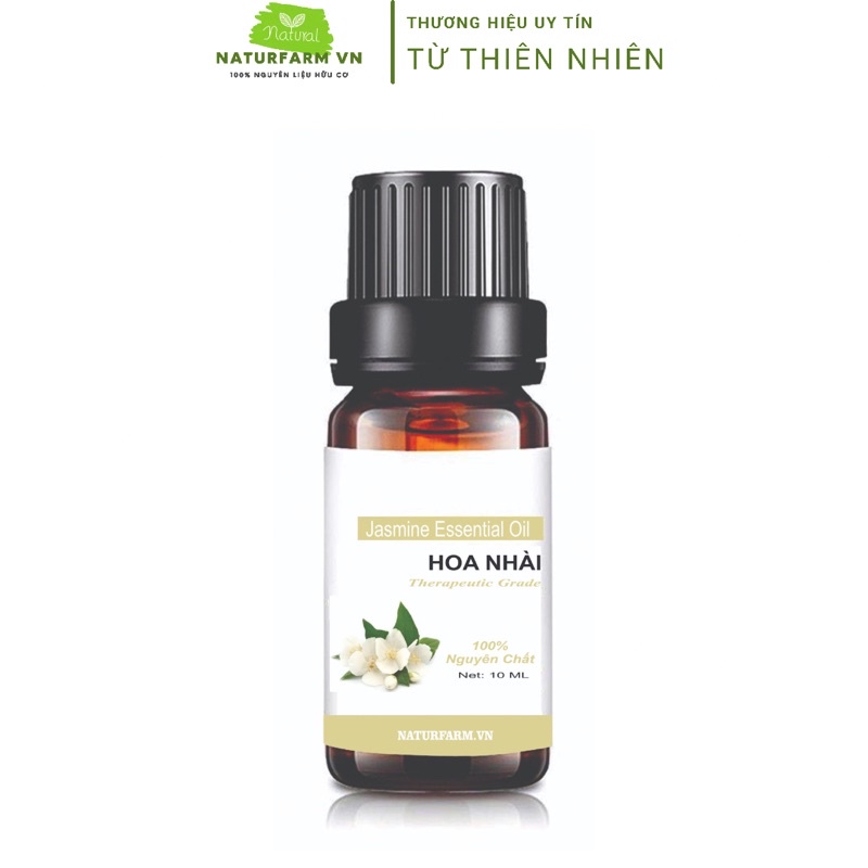 Tinh dầu hoa nhài ( Lài )10ML - Thơm phòng, treo xe, thư giãn