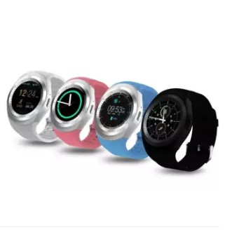 Đồng hồ thông minh mặt tròn Smartwatch Y Màn Hình Cảm Ứng Hỗ Trợ tiếng việt nghe gọi điện thoại