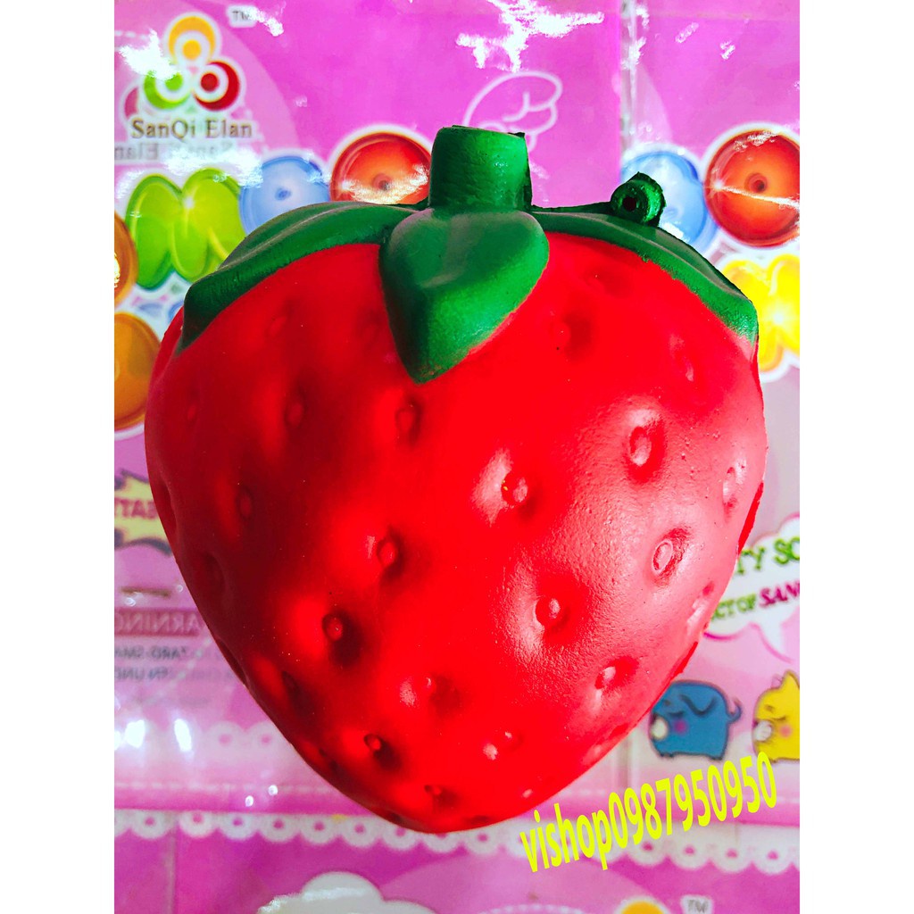 SQUISHY QUẢ DÂU TÂY