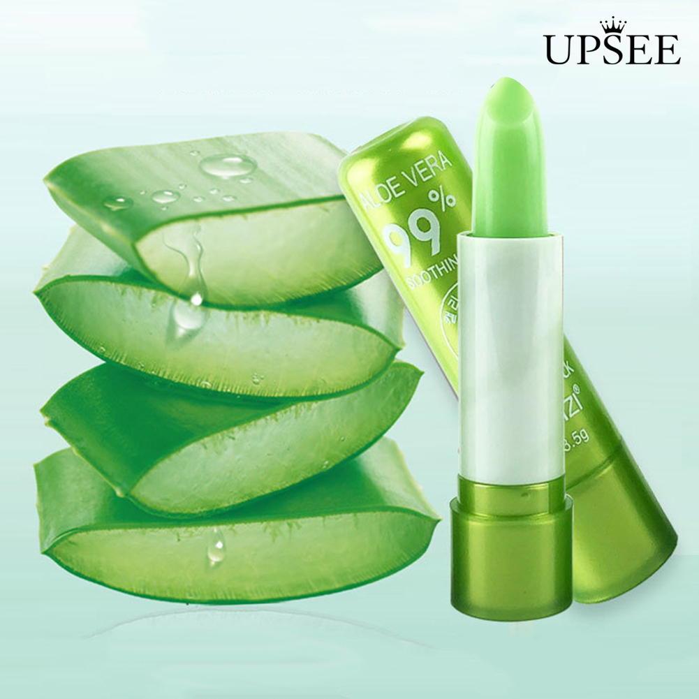 (Hàng Mới Về) Son Dưỡng Môi Lô Hội 3.5g Thay Đổi Màu Sắc Lâu Trôi Chống Thấm Nước Không Dính | BigBuy360 - bigbuy360.vn