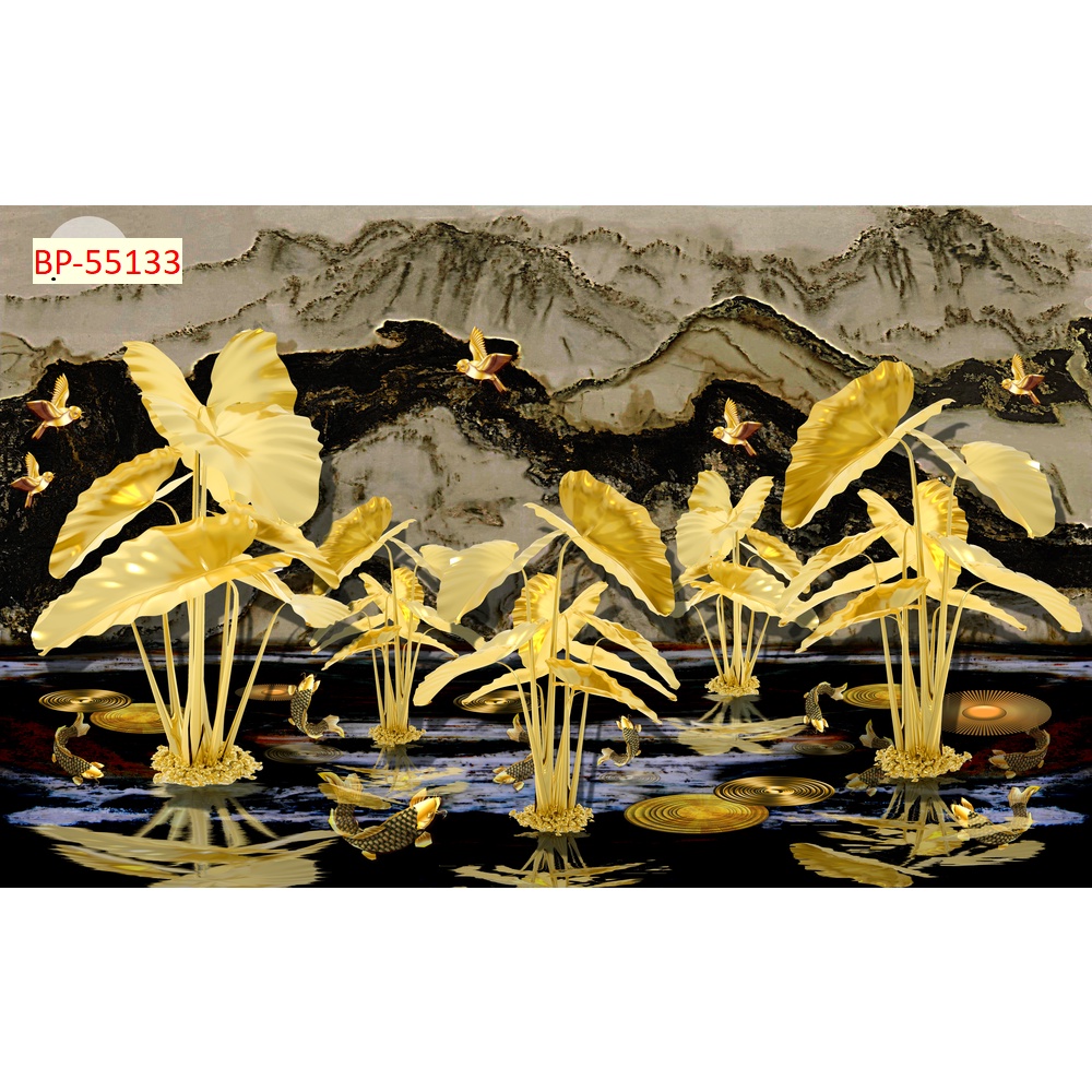 Phông Nền Livestream Chụp Ảnh Tường Phào Chỉ 3D 5D Phông Nền Livestream