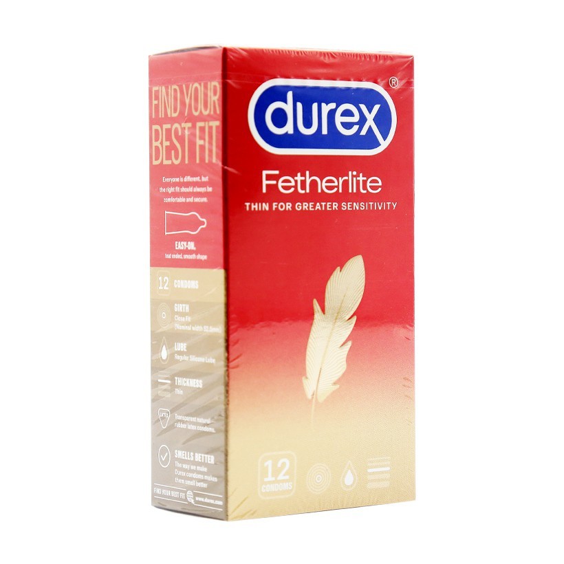 Bao cao su Durex Fetherlite 12 bao