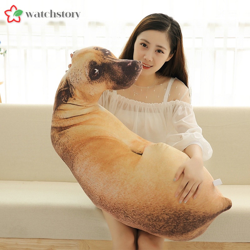 Thú nhồi bông hình chú chó 3d đáng yêu cho bé