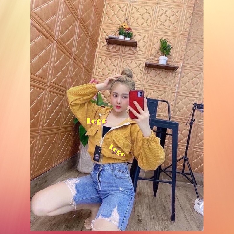 Áo khoác Bomber Nhung Tăm có mũ 🌟FREESHIP🌟 Áo Nhung Tăm - Hàng VNXK | BigBuy360 - bigbuy360.vn