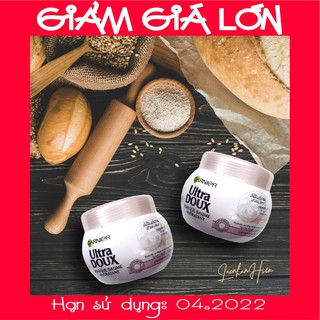 KEM Ủ TÓC GARNIER CHIẾT XUẤT SỮA YẾN MẠCH VÀ SỮA GẠO ❤ GARNIER ULTRA DOUX MASQUE BAUME HYDRATANT DESLICATESSE D'AVOINE