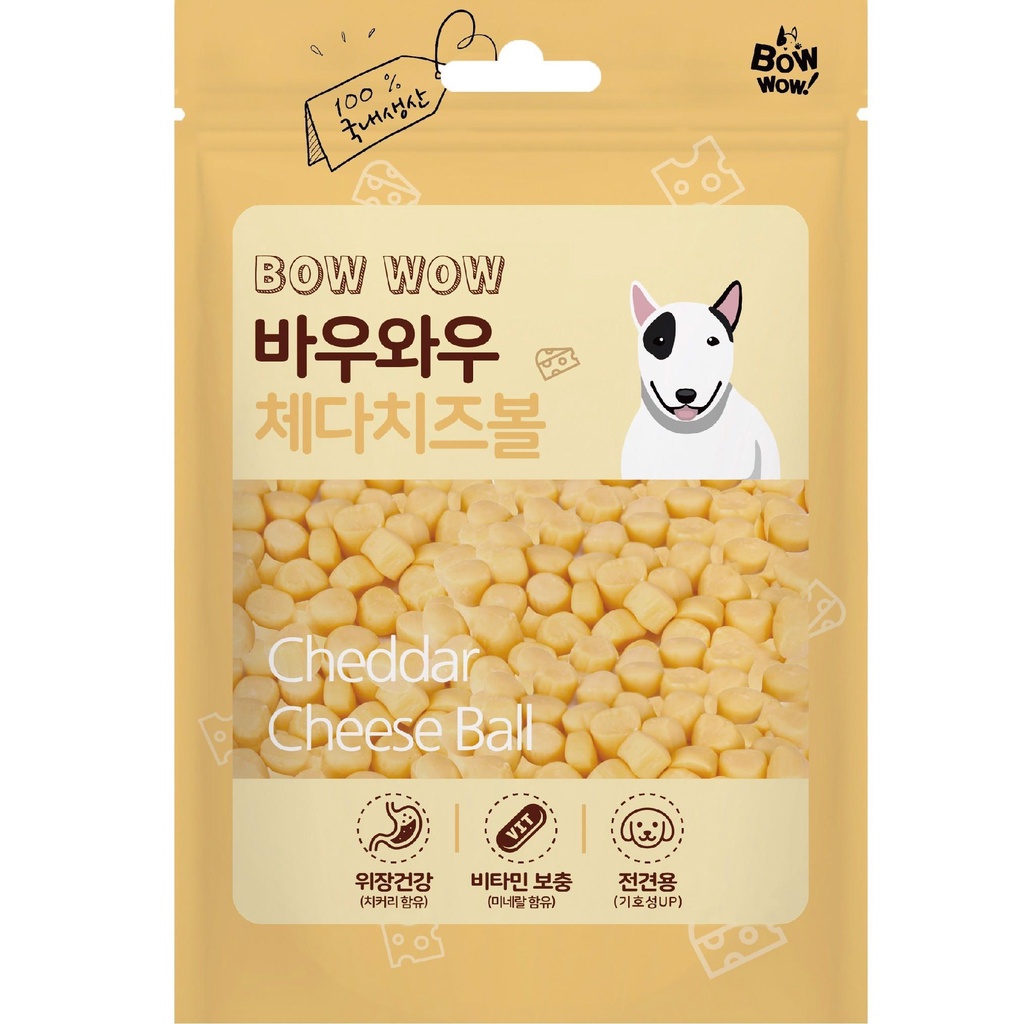 Phô mai viên Bowwow cho chó mèo 100g
