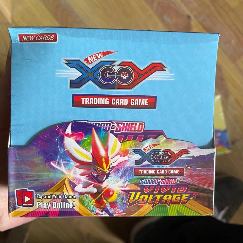 Bộ Thẻ Bài Trò Chơi Pokemon VMax Bằng Tiếng Anh Thiết Kế Dễ Thương