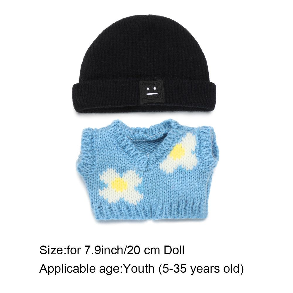 Bộ phụ kiện quần áo len búp bê 20cm DIY