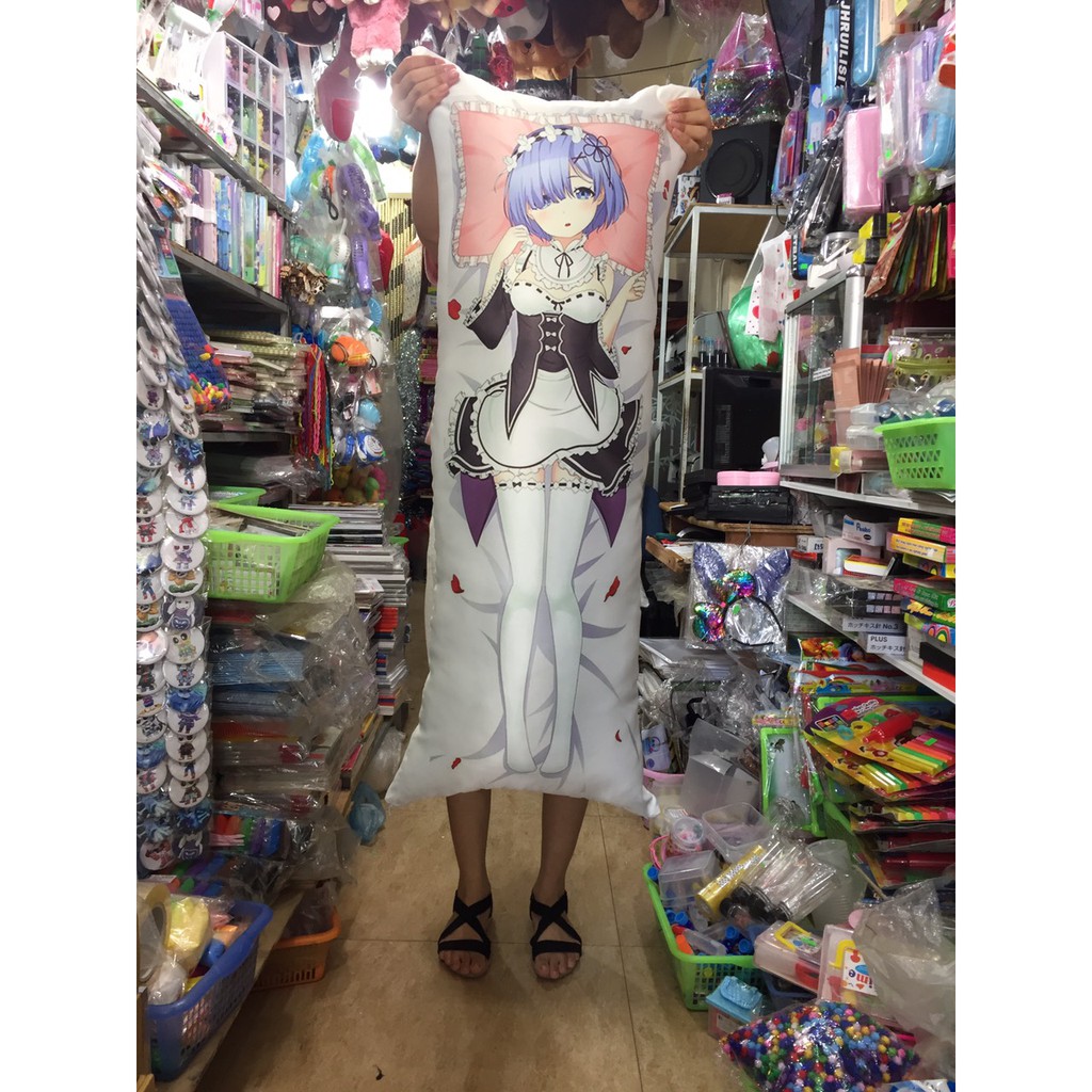 Gối ôm dài anime sagiri có ruột bông 1mx40cm (nhận in theo yêu cầu)