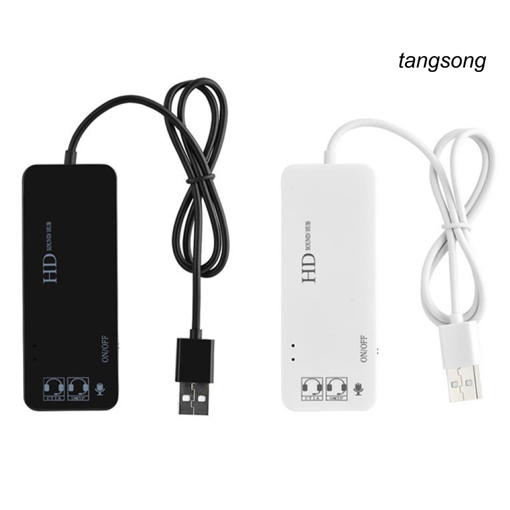 CHANNEL Đầu Chia 3 Cổng Usb Ts-7.1 Kèm Phụ Kiện Cho Máy Tính