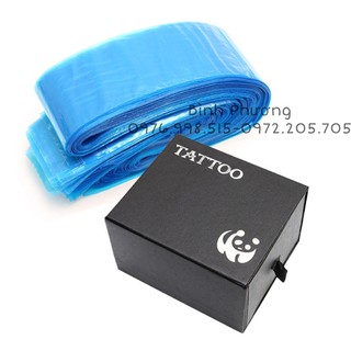 Dây nilong bọc máy phun xăm TATTOO (100 dây)