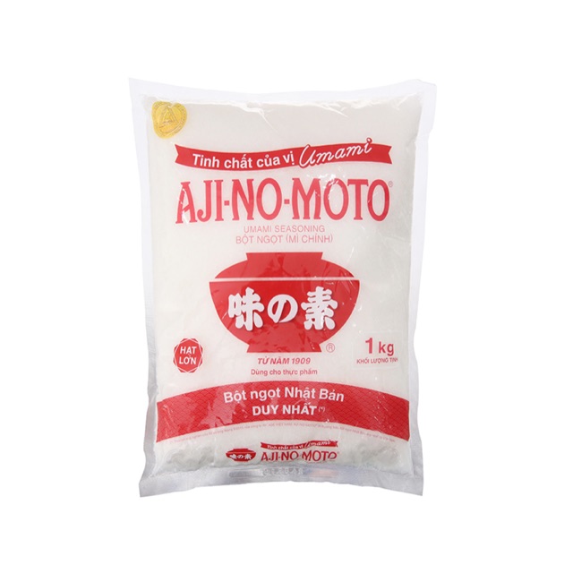 Bột ngọt Ajonomoto 1kg hạt lớn