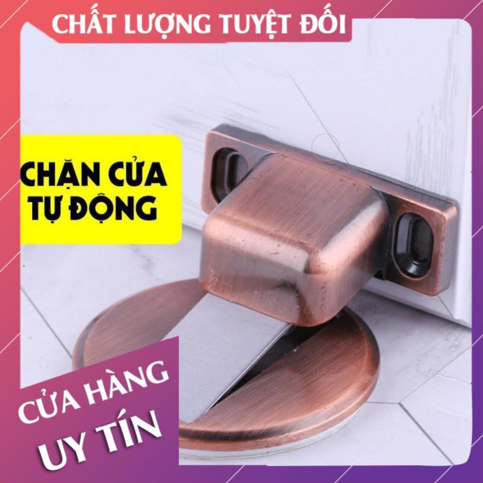 [Hàng loại 1] Bộ chặn cửa nam châm, thép không rỉ  - Lan Chi Mart