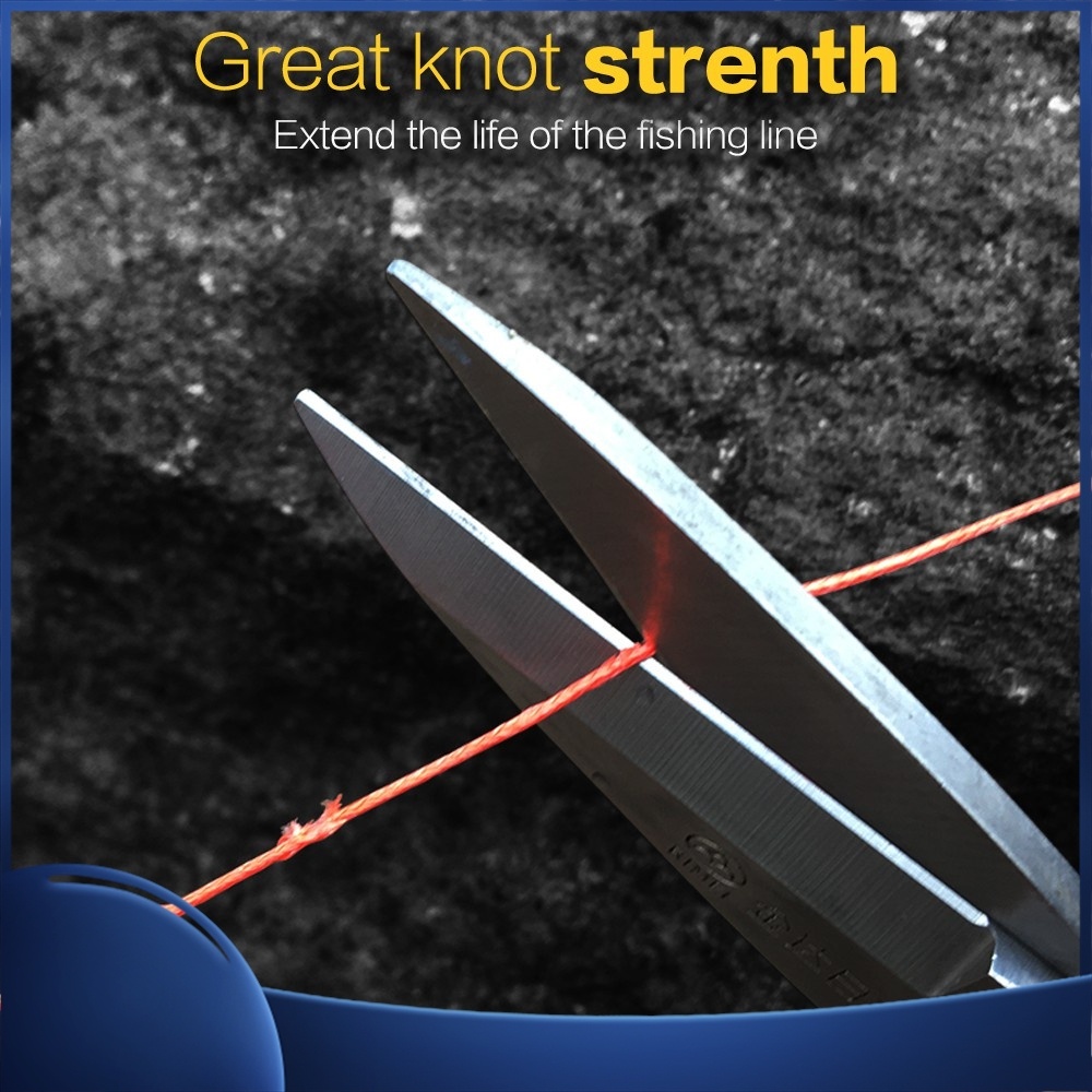 Cuộn Dây Câu Cá Bện 4 Sợi PE 12LB 15LB 20LB 30LB 38LB 43 Siêu Chắc 500M