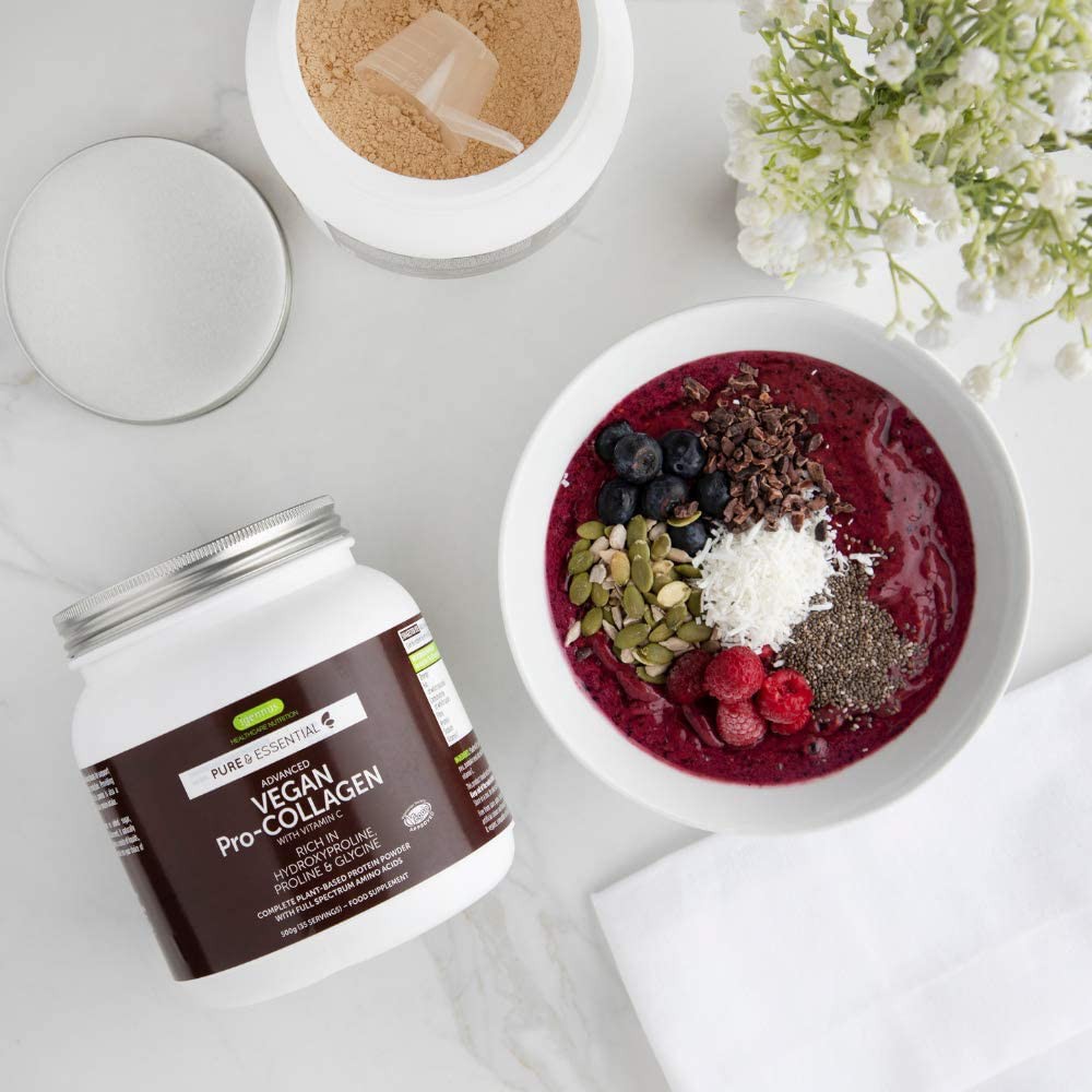 Vegan Collagen - 500g - Bột Collagen Thuần Chay - Thay Thế Collagen Động Vật - Marine Collagen - CodeAge - Code Age