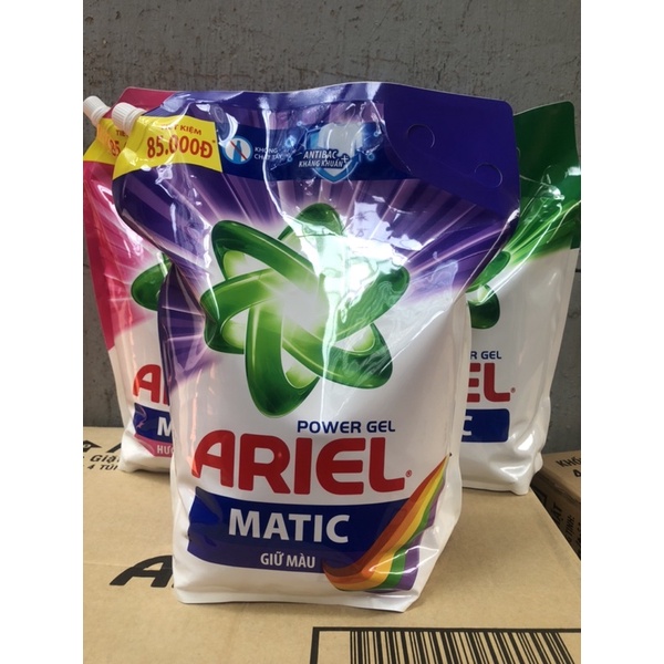 Nước giặt Ariel giữ màu 3.2kg (màu tím)