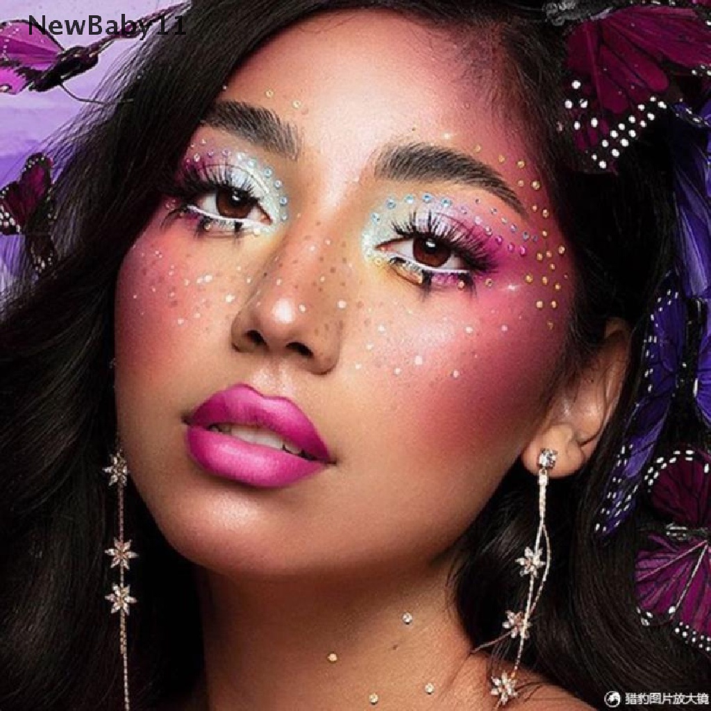 Sticker Kim Cương Giả Lấp Lánh Trang Điểm Mặt Và Mắt