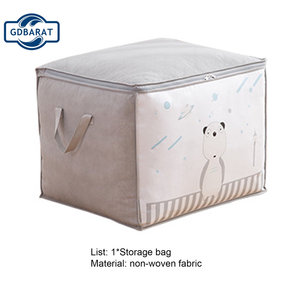 Túi Đựng Quần Áo 2 Kích Thước Lớn Chống Bụi Có Thể Gấp Gọn Tiện Dụng