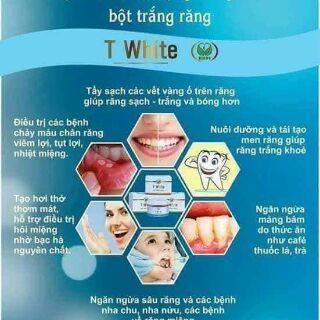 Bột trắng răng -TWhite