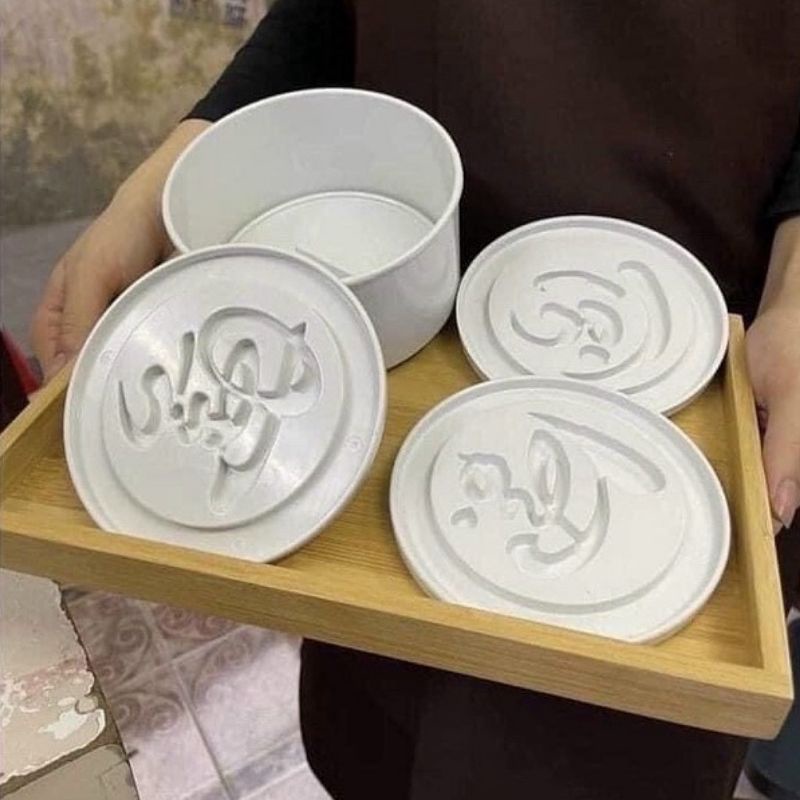 Bộ Khuôn Xôi PHÚC - LỘC - THỌ 12x7cm Thế Hệ Mới, Khuôn Làm Bánh Đồ Xôi Bằng Nhựa PP Chịu Lực, Trang Trí Đẹp Mắt