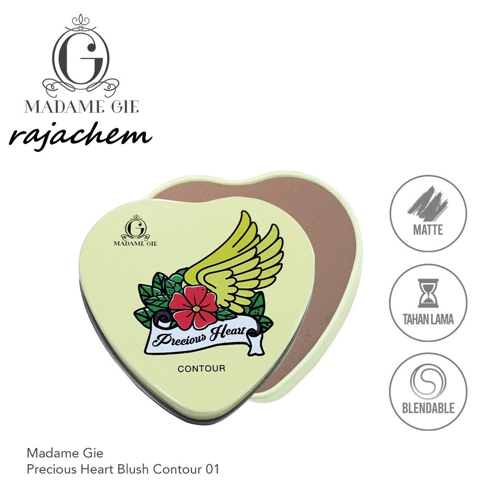 (hàng Mới Về) Phấn Trang Điểm Tạo Khối Madame Gie Trái Tim | BigBuy360 - bigbuy360.vn