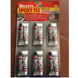 Keo dán 2 thành phần Epoxy Fix SELLEYS
