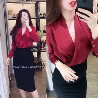 Áo sơ mi lụa My sói