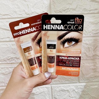 Nhuộm lông mày lông mi thảo dược Fito Henna Color