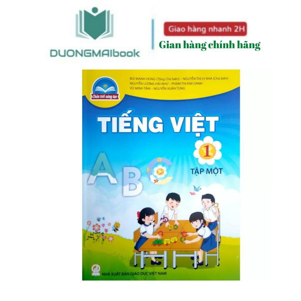 Sách giáo khoa Tiếng Việt 1 - Chân trời sáng tạo (bán kèm 1 bút chì)