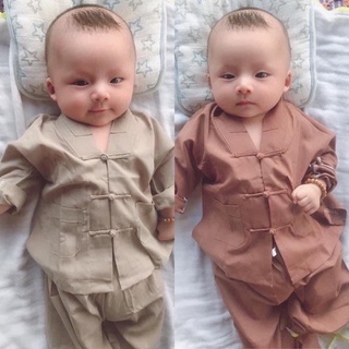 ĐỒ LAM ĐI CHÙA MẪU LA HÁN CHO BÉ IU vải kate mềm mỏng