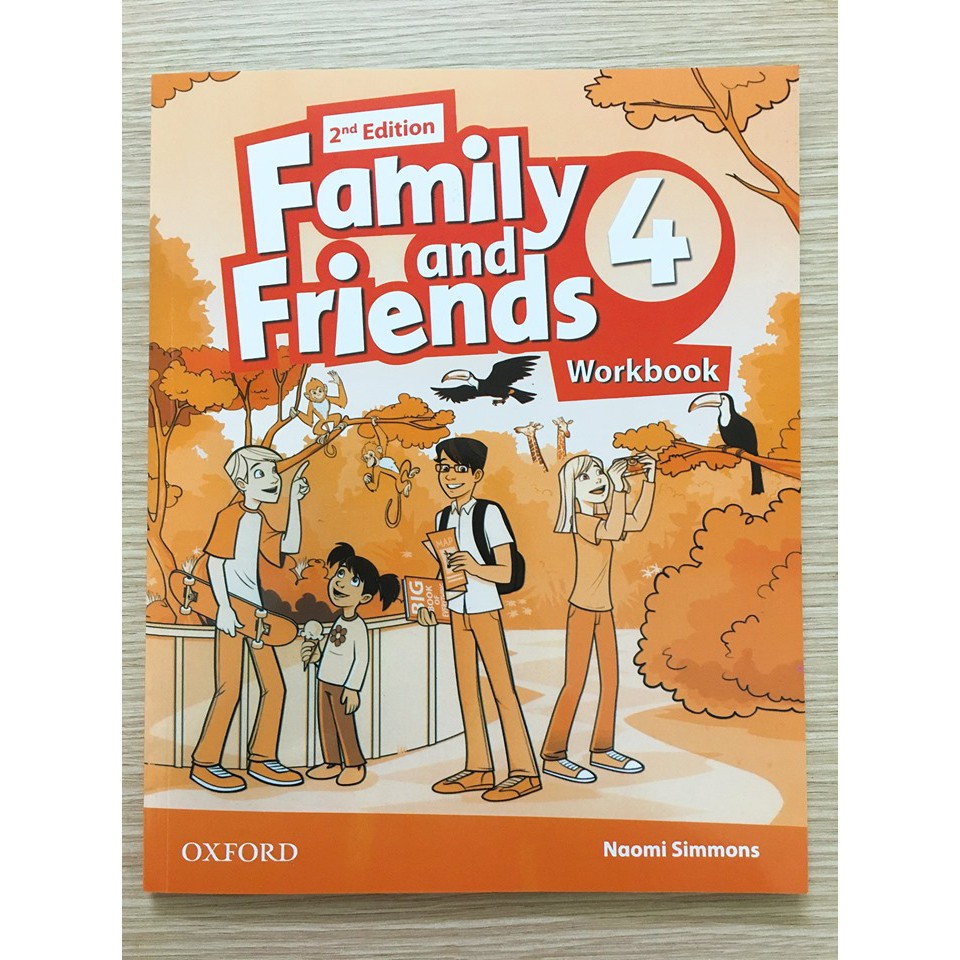 Đồ chơi - Family and friends 4 SB+WB (2nd) + đĩa