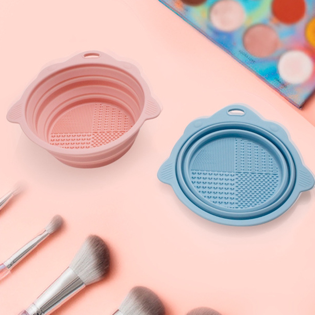 Tô Rửa Cọ Trang Điểm Chuyên Nghiệp Đa Năng Chống Rò Rỉ