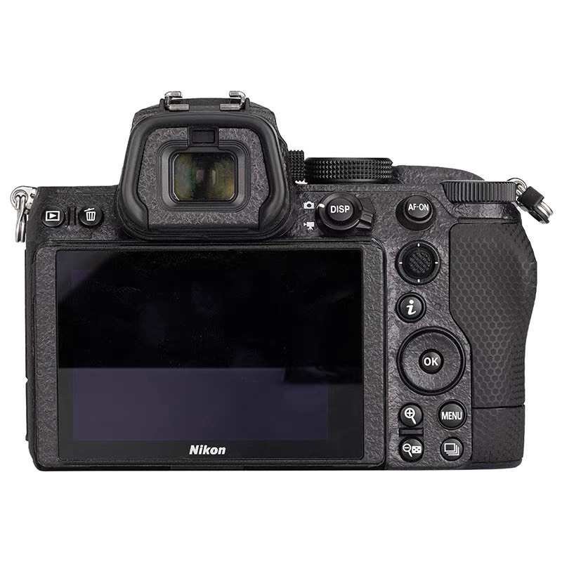 Miếng Dán Skin Máy Ảnh - Skin 3M - Mẫu đen nhám vân nổi - Cho máy ảnh Nikon Z6/Z7/Z5...