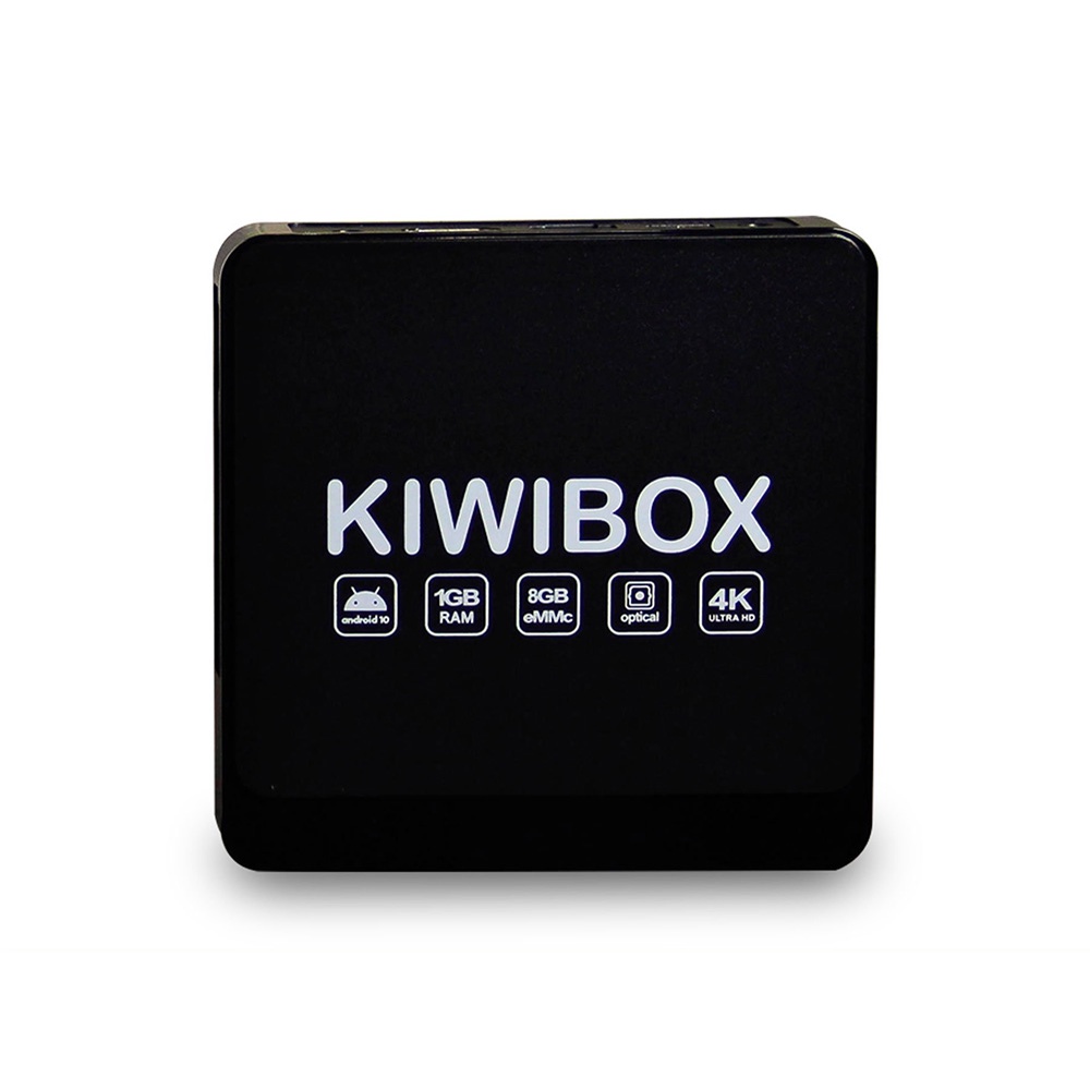 Android tv box, Kiwi box S2+ tích hợp cổng quang,điều khiển giọng nói, android 10, màu sắc chân thực 