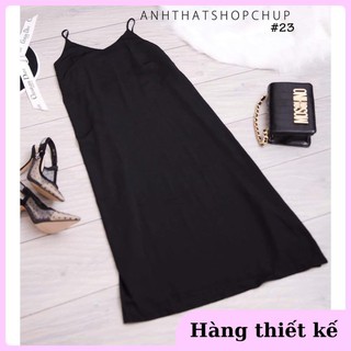 ( Hàng cao cấp ) ĐẦM 2 DÂY NHIỀU MÀU CHẤT LỤA MỀM MẠI SIÊU ĐẸP