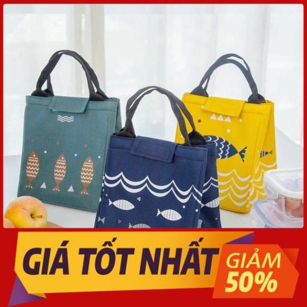 TÚI GIỮ NHIỆT ĐỰNG THỨC ĂN HÌNH CÁ SIÊU CUTE _ Giá Bán Sỉ Lẻ (Giá sỉ)