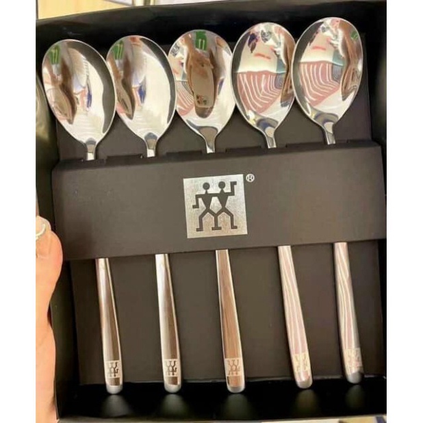 Set 5 thìa inos 304 xuất Đức sang trọng cao cấp