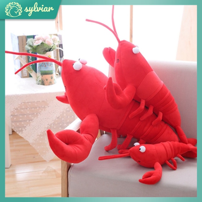 Thú Nhồi Bông Hình Tôm Hùm Dễ Thương Cho Bé