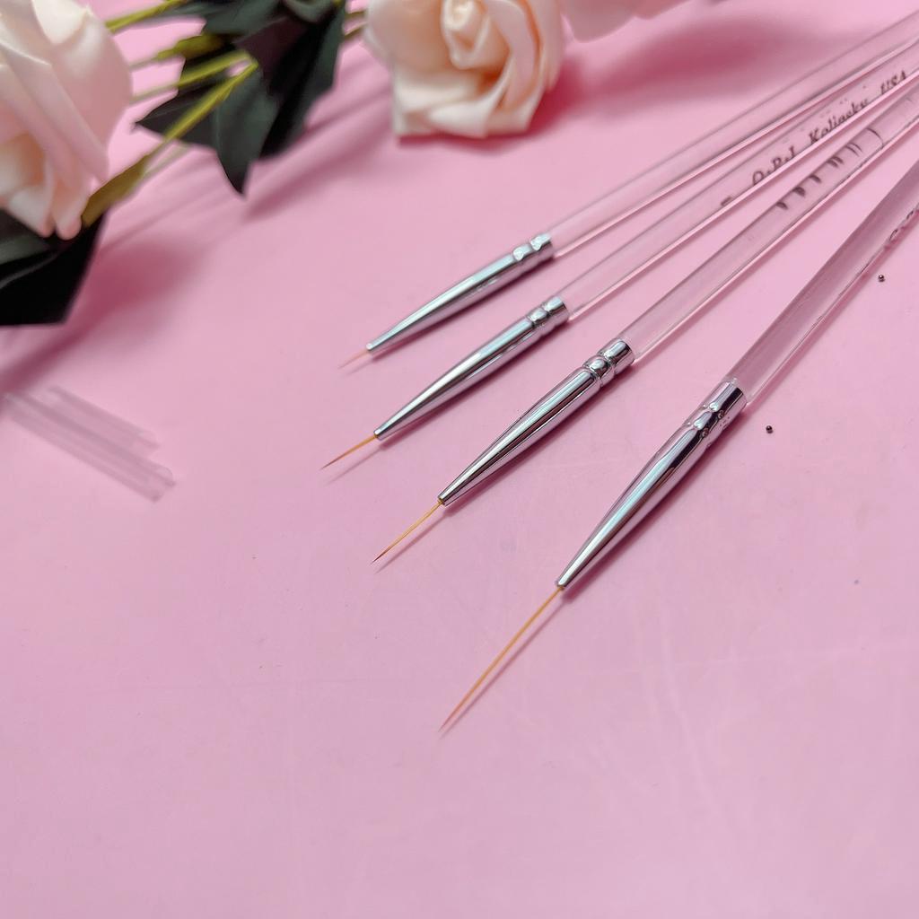 Cọ Vẽ Móng, Cọ Nét OPI Cọ Râu Kẻ Nét Vẽ Hoạ Tiết Vẽ Ren Nét Mảnh