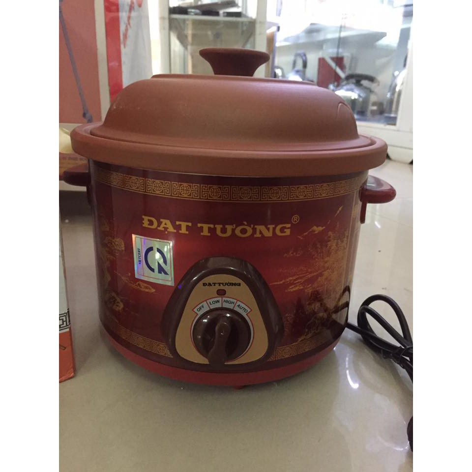 Nồi kho cá điện đất nung Đạt Tường 2.5 lít