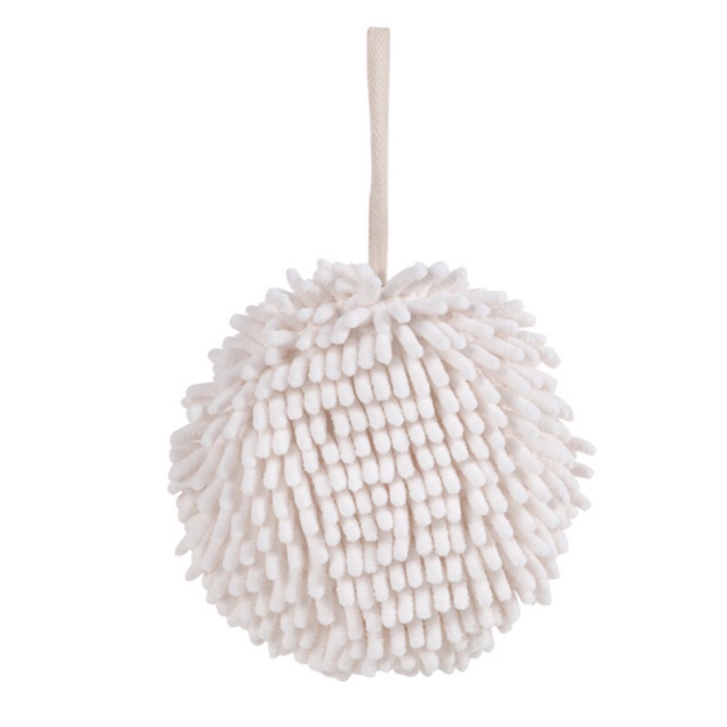 Khăn lau tay san hô siêu thấm nước có móc treo tiện dụng