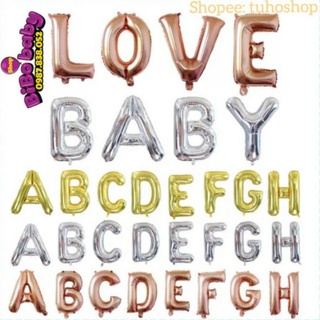 Bóng chữ cái ghép tên trang trí sinh nhật (giá 1 chữ cái)