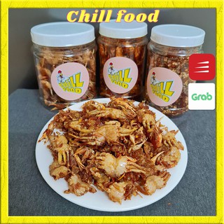 Ghẹ Sữa Ram Giòn Chillfood (Loại Ngon) Hộp 200g, Ghẹ Sữa Ăn Liền, Đồ Ăn Vặt Ngon Rẻ