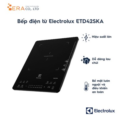 Bếp điện từ Electrolux ETD42SKA 2100W - Hàng chính hãng bảo hành 24 tháng