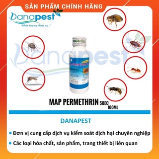 THUỐC DIỆT CÔN TRÙNG - MAP PERMETHRIN 50EC 100ml - HOCKLEY INTERNATIONAL - VƯƠNG QUỐC ANH (HÀNG CHÍNH HÃNG 100%)