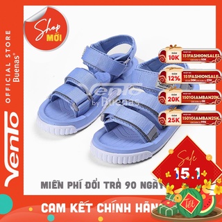 Vento sandal chính hãng quai ngang 9801 màu xanh nhạt - giày dép quai hậu nam nữ học sinh - Buenas