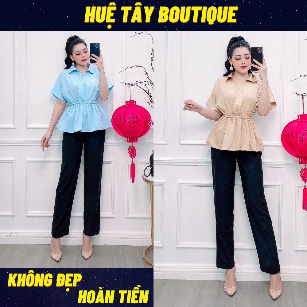 Set nữ quần tây, set áo kiểu nữ quần tây new brand nhiều màu đủ size S M l SKUS-16