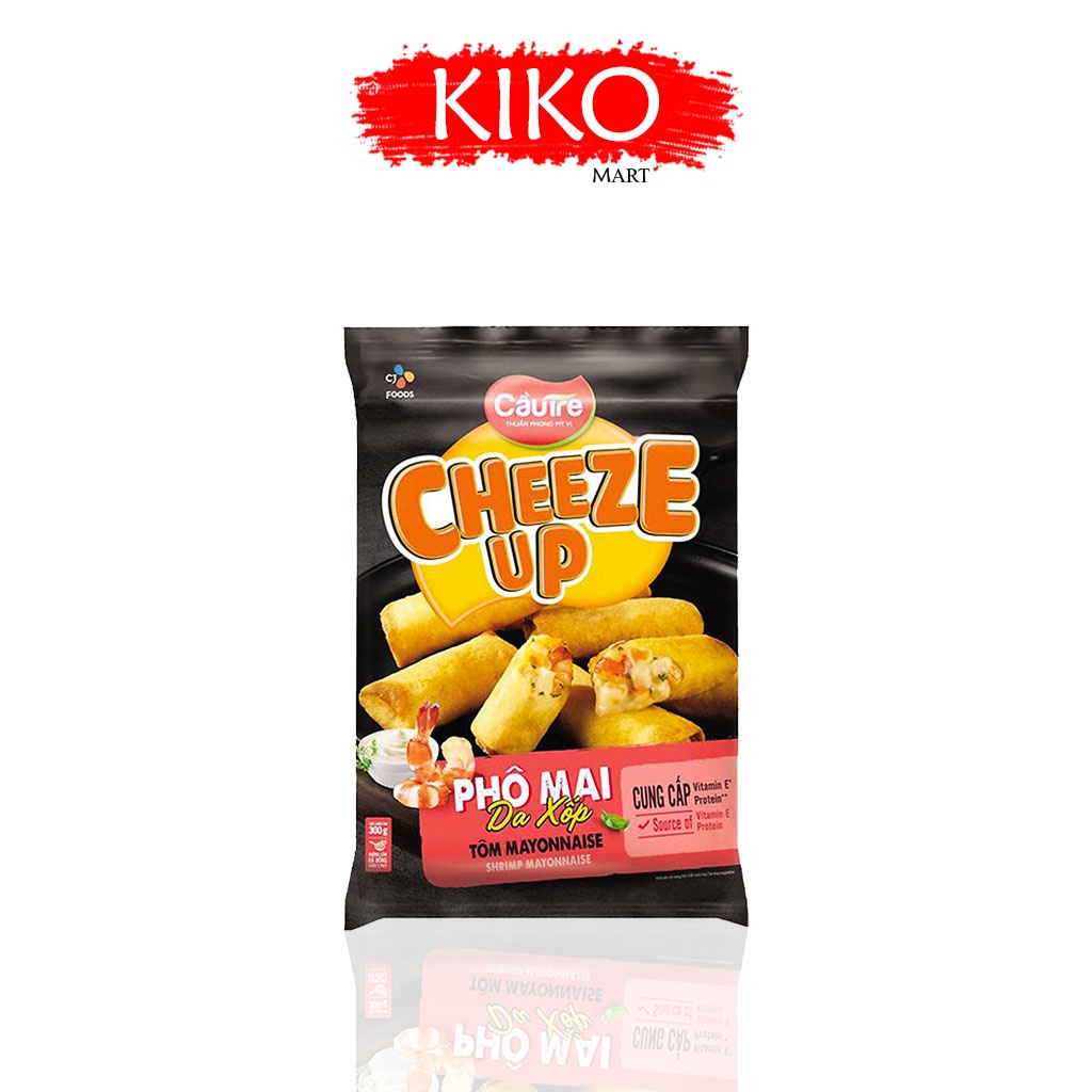 Chả Giò Da Xốp Phô Mai Tôm Mayonnaise Cầu Tre 300gr