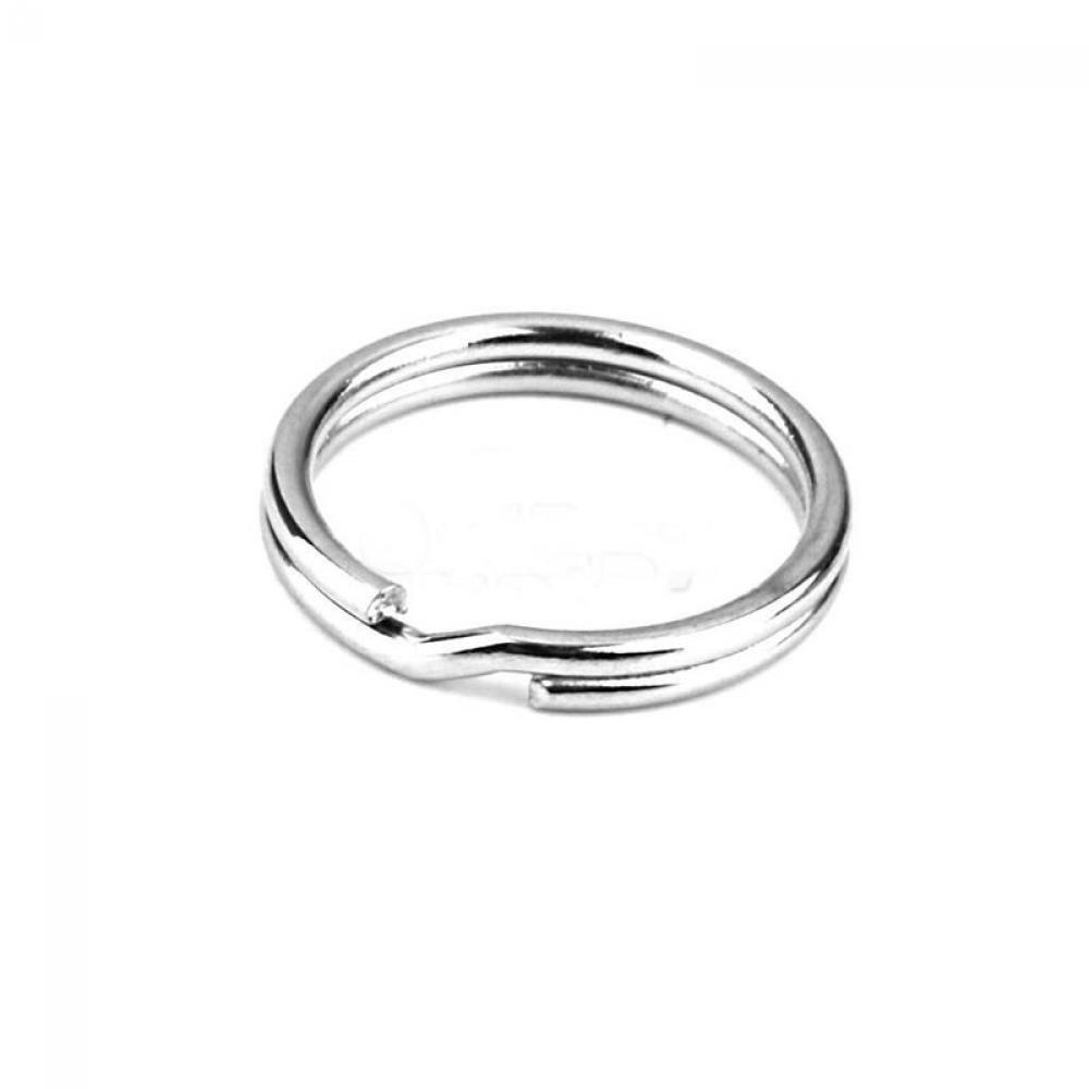 Set 50 Vòng Nối Chìa Khóa Bằng Thép Không Gỉ Tiện Dụng